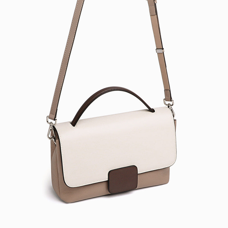 Genuine leather crossbody bag
