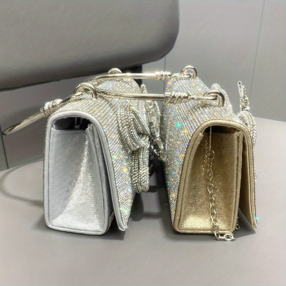 Rhinestone Chain handbag