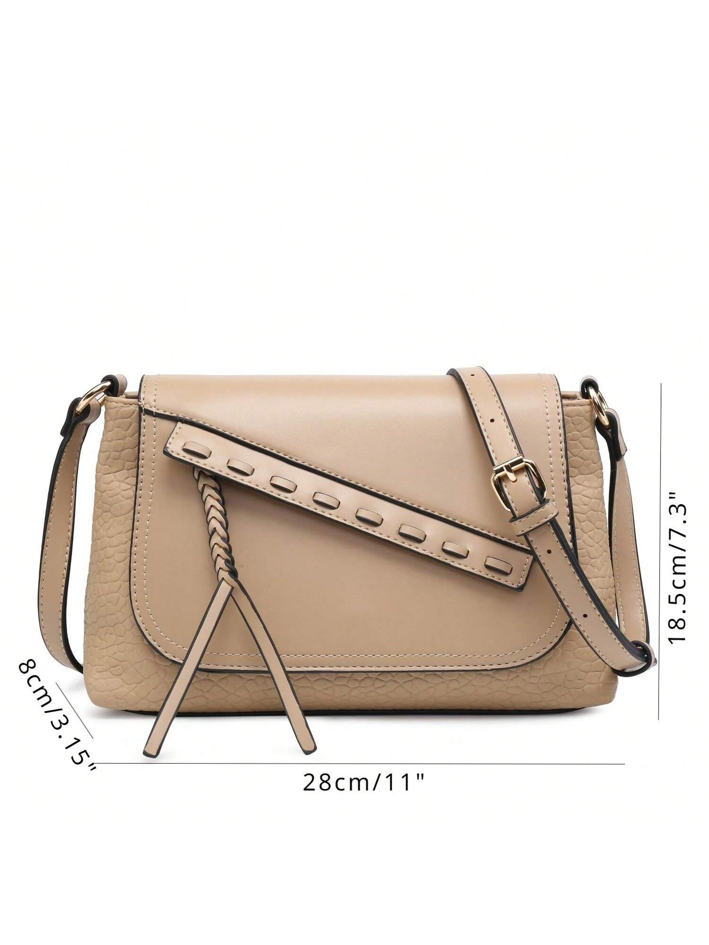 Crossbody Bag Compact Square Purse Exclusive Design