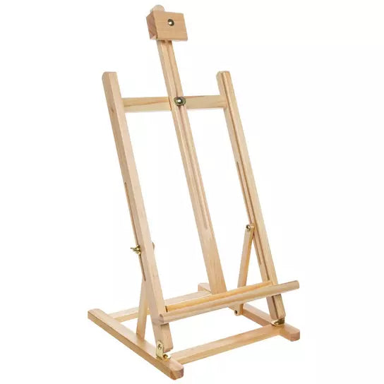 Oil Paint and Easel - 51 piece set