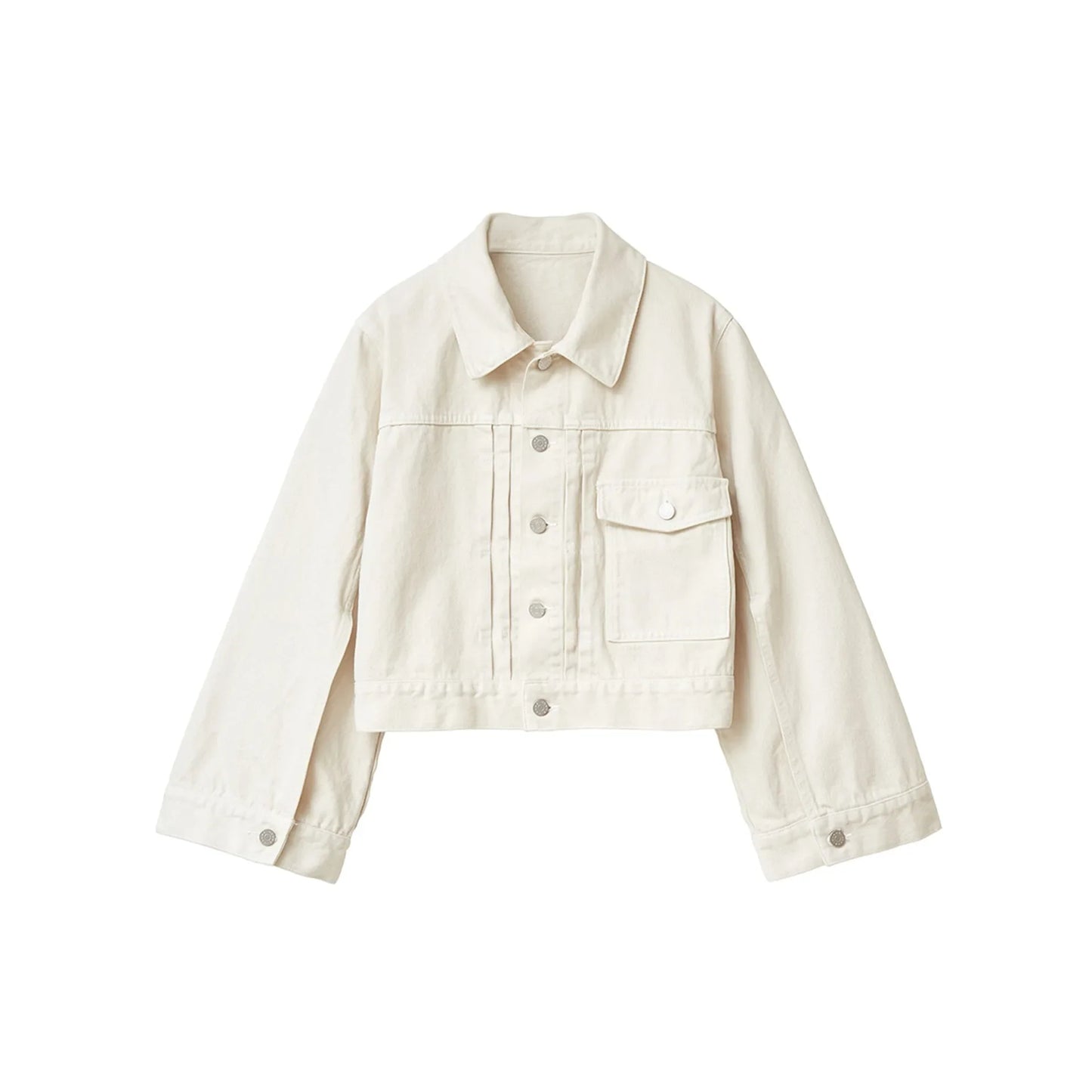 Spring New Vintage Casual Jeans Jacket Women Turn-down Collar Loose Sleeve Fashion Denim Coat Japanese All-match Outwears