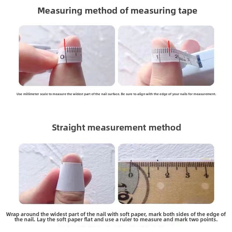 1037- Handmade press on nails