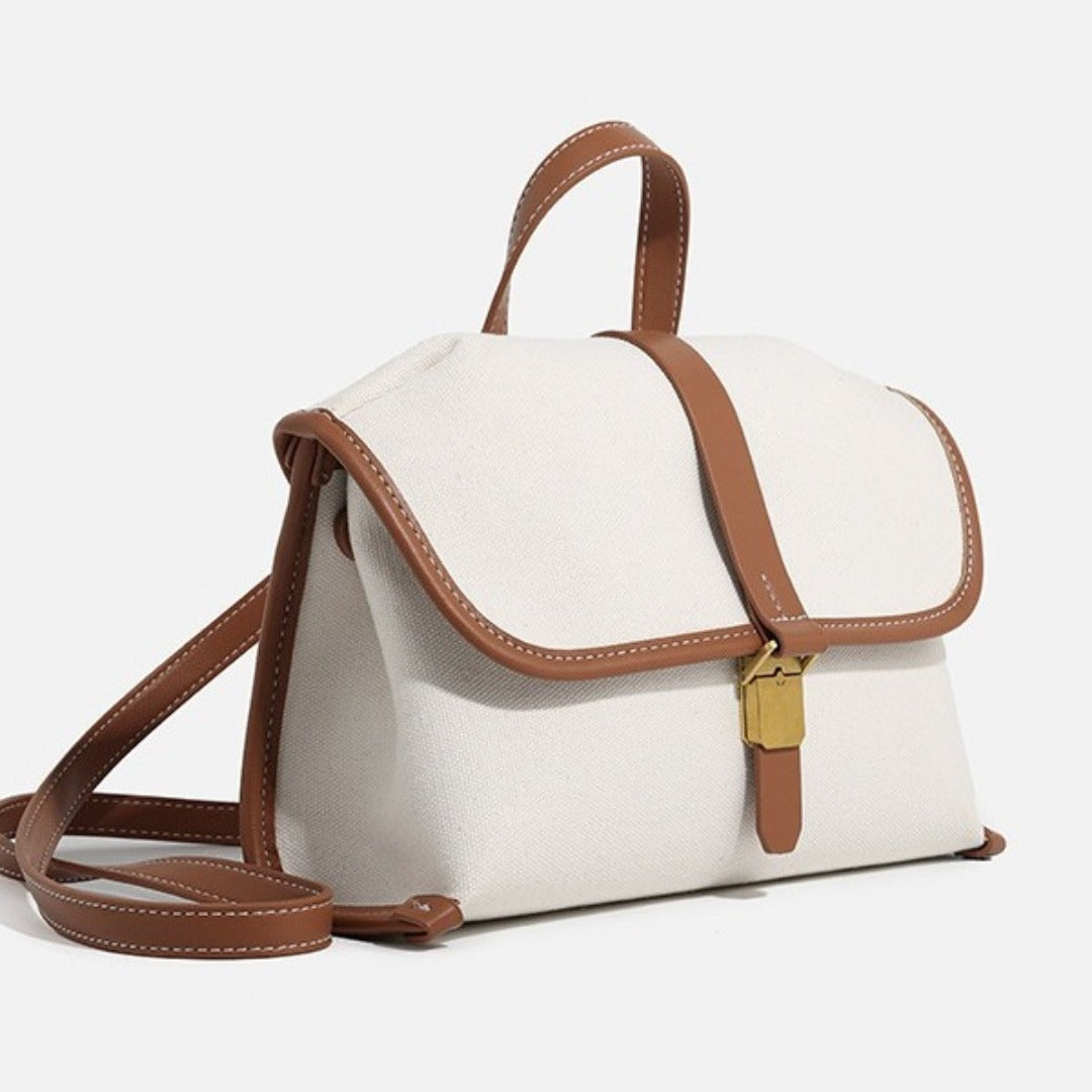 Denim messenger bag