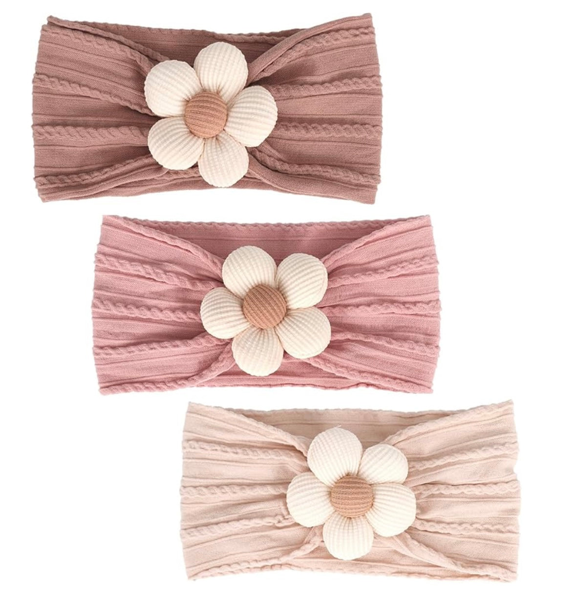 Infant Girls Headband 3pk