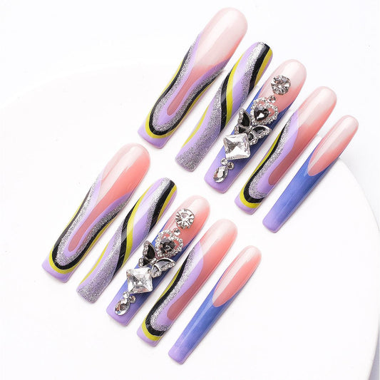 1068 Handmade Press on Nails