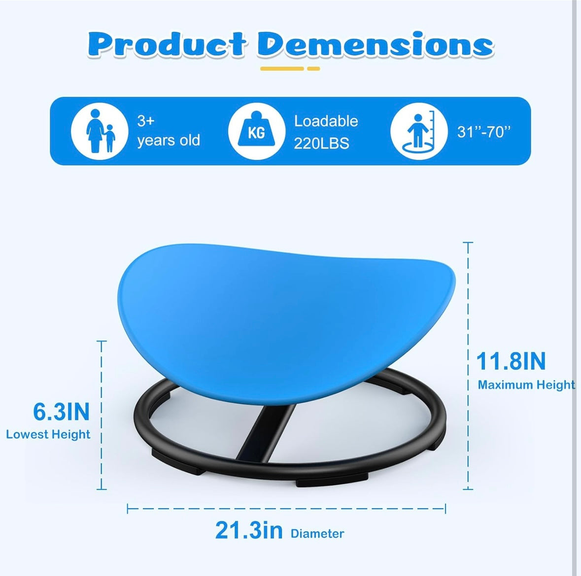 Spinning Sensory Chair