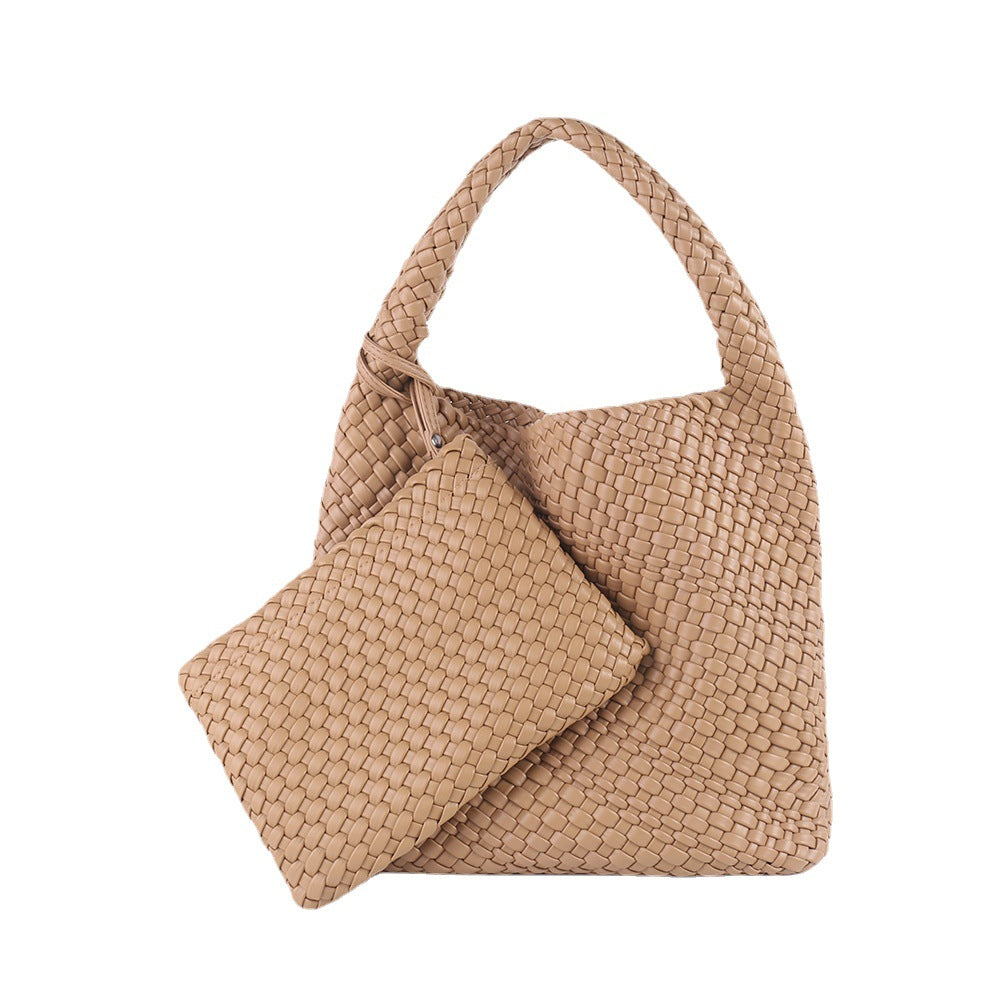 Commuter Bag Large Woven Purse 2 in 1