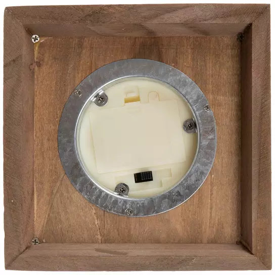 Wooden LED Lantern
