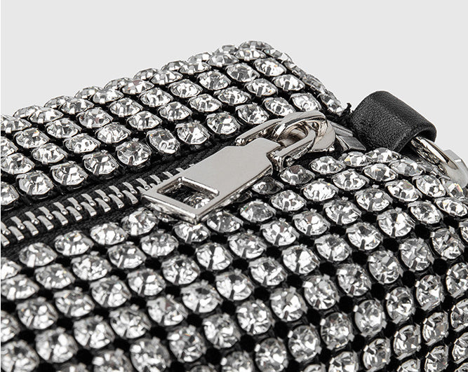 Rhinestone Bag Chain Evening Shoulder Purse crossbody