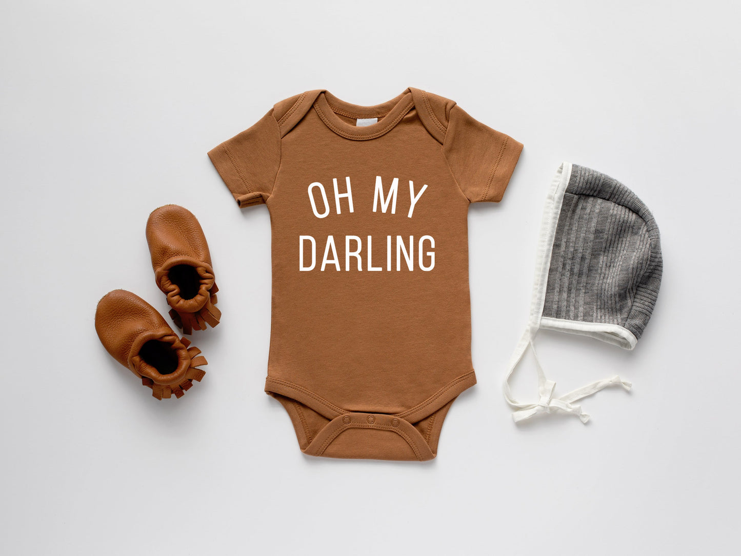 Oh My Darling Organic Baby Bodysuit