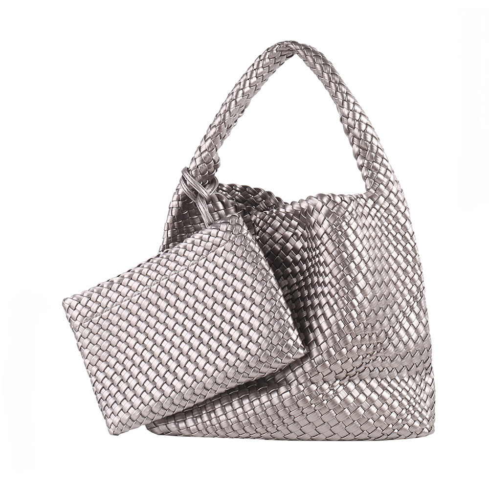 Commuter Bag Large Woven Purse 2 in 1