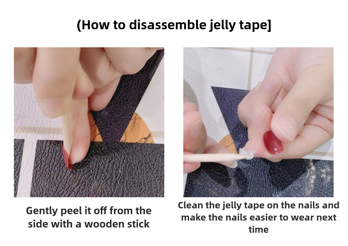 0983- Handmade press on nails