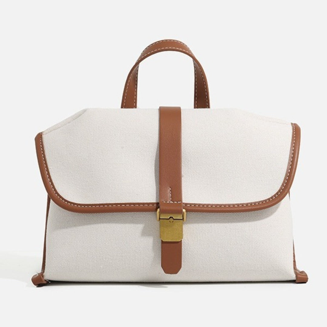 Denim messenger bag