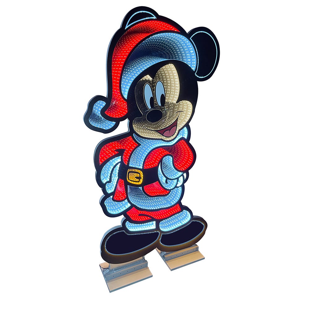 Kurt Adler 5 Foot Disney Mickey Mouse Outdoor Infinity Light