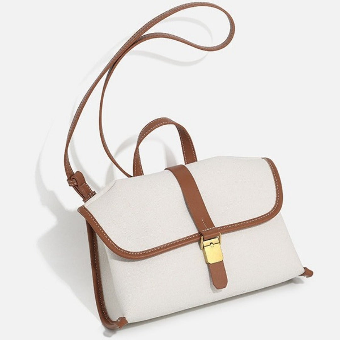 Denim messenger bag