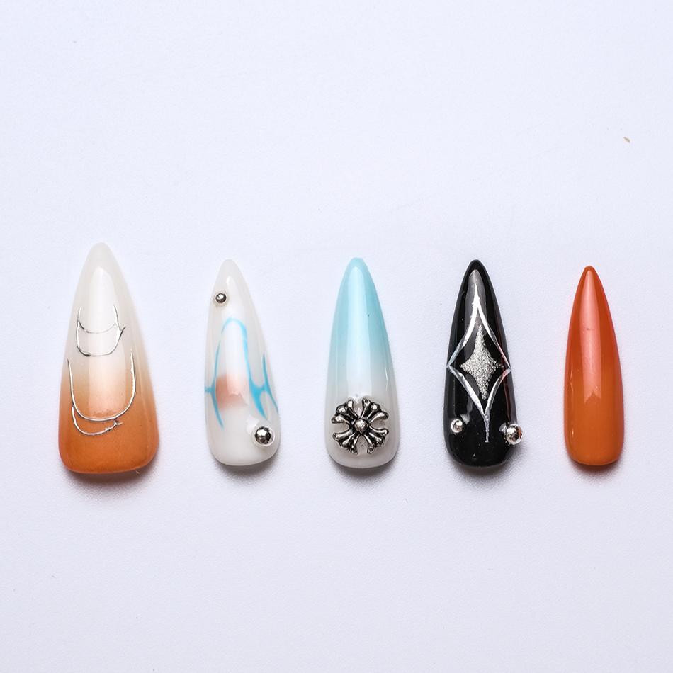 1064 Handmade Press on Nails