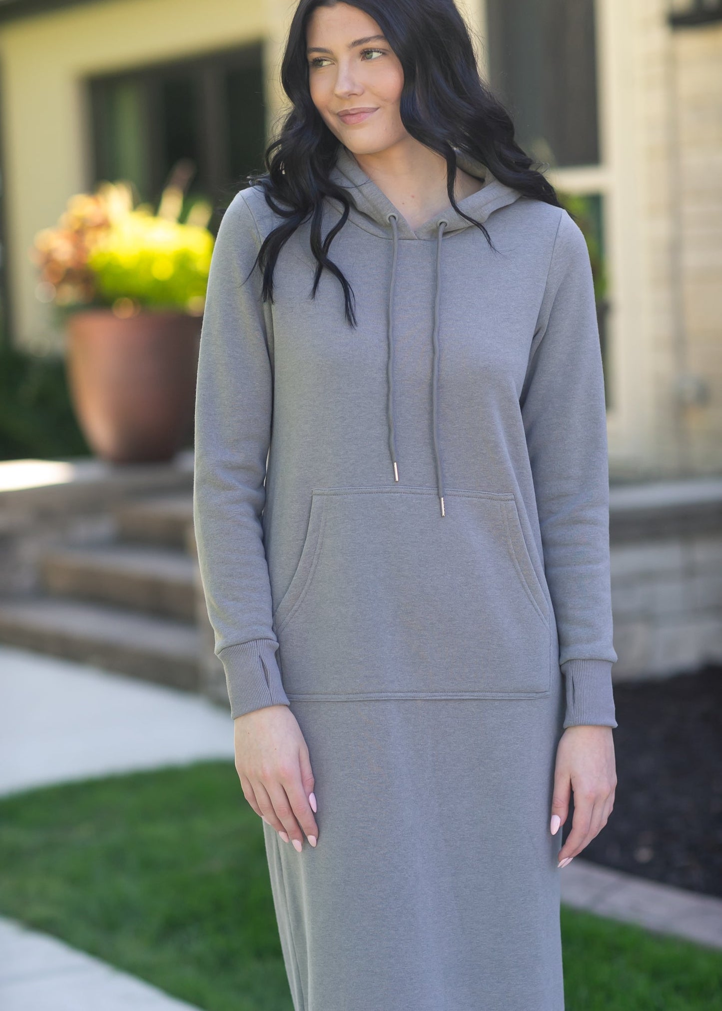 Hoodie Sweatshirt Dress