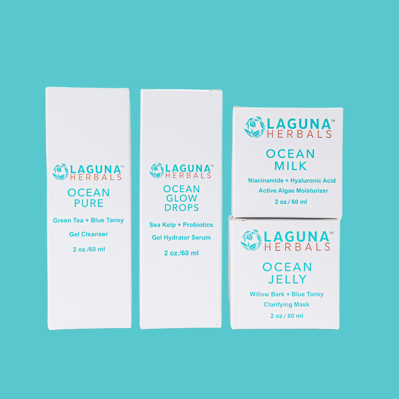 The complete ocean inspired skincare face routine -Back in stock