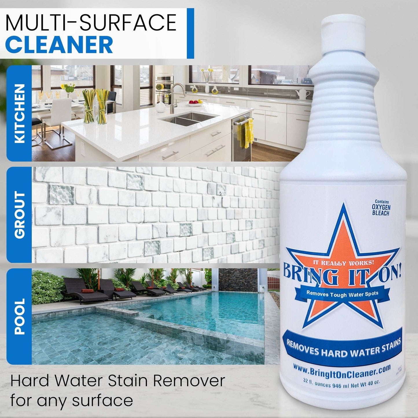Bring It On Cleaner Hard Water Spot Remover
