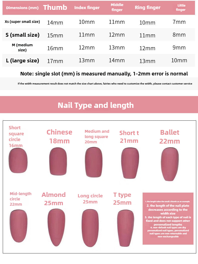 0948- Handmade press on nails