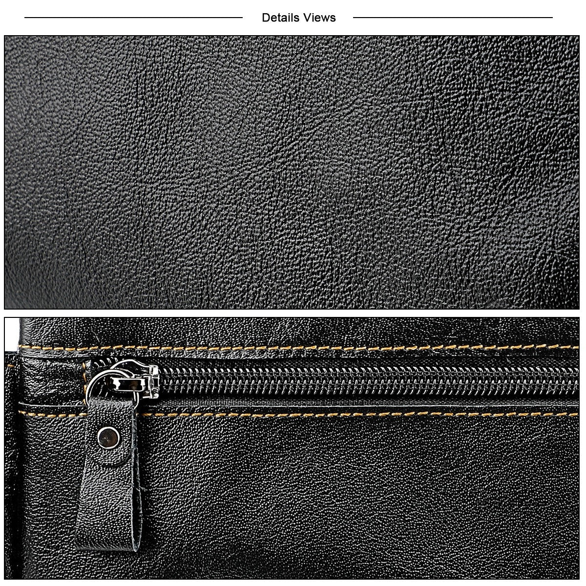 Multifunctional Genuine Leather Chest Bag & Waist Bag Unisex