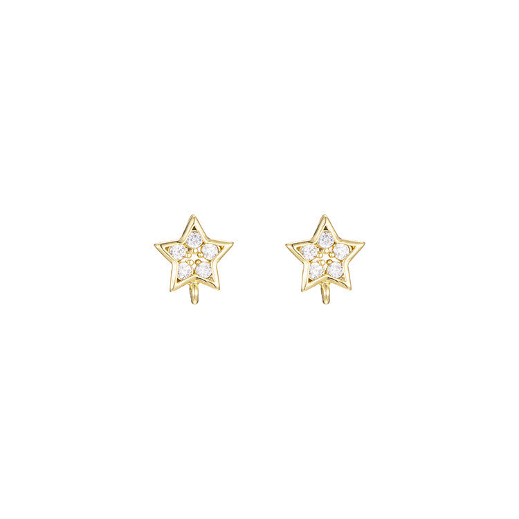 Gold Star Hoop Earrings for Women earringEarrings for WomenGold Star EarringsGold Star Earrings for WomenStar Earrings for Women