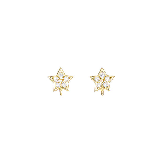 Gold Star Hoop Earrings for Women earringEarrings for WomenGold Star EarringsGold Star Earrings for WomenStar Earrings for Women