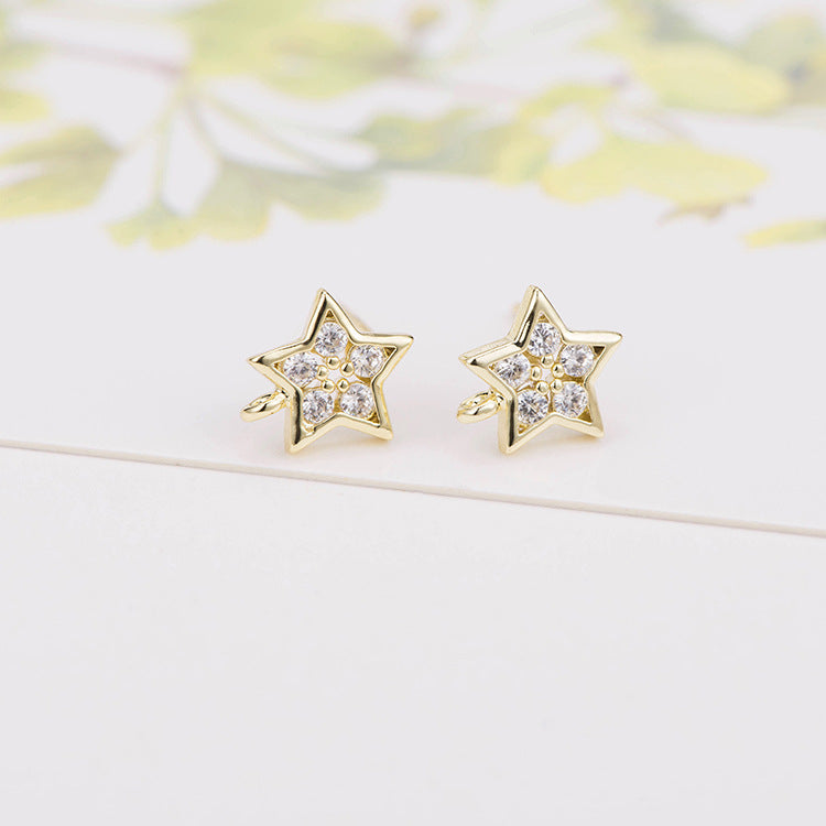 Gold Star Hoop Earrings for Women earringEarrings for WomenGold Star EarringsGold Star Earrings for WomenStar Earrings for Women