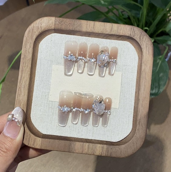 1033- Handmade press on nails