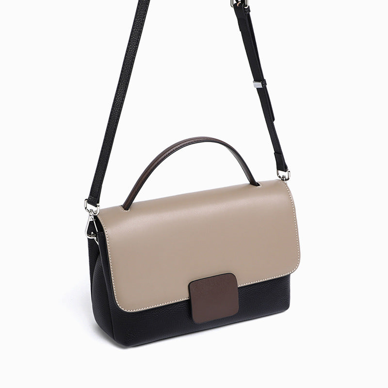Genuine leather crossbody bag