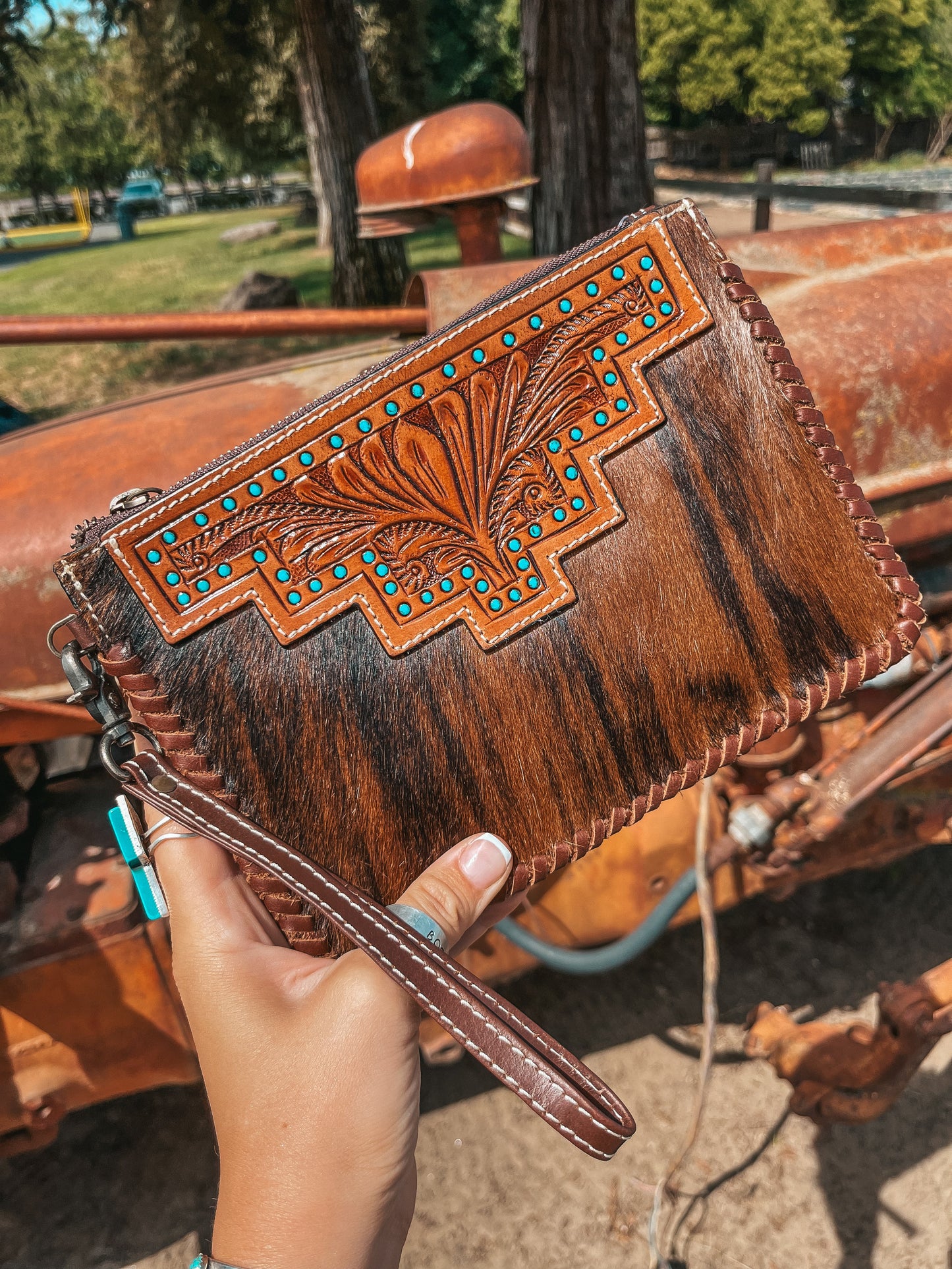 The Waylon Wristlet bag