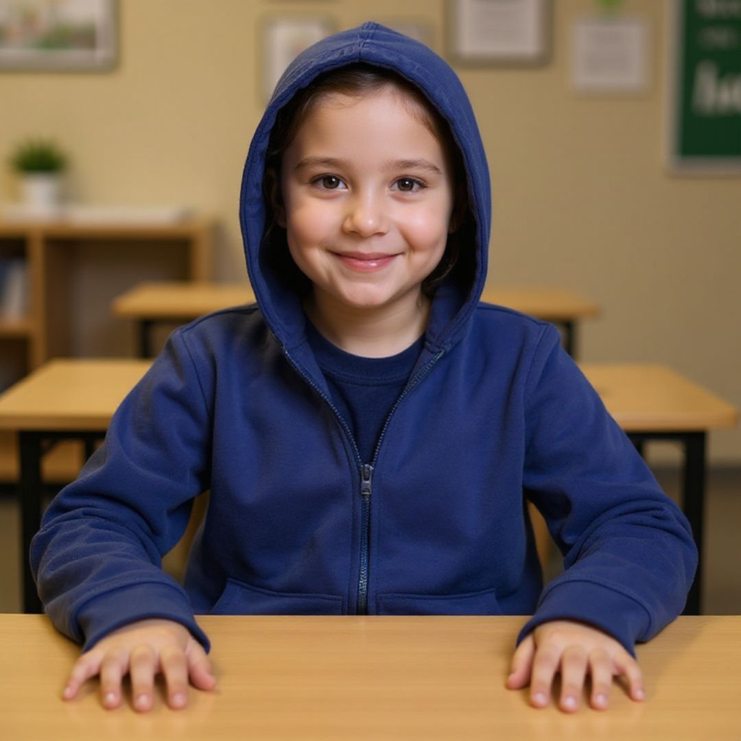 QuietSense Zippered Sound Reducing Sensory Hoodie