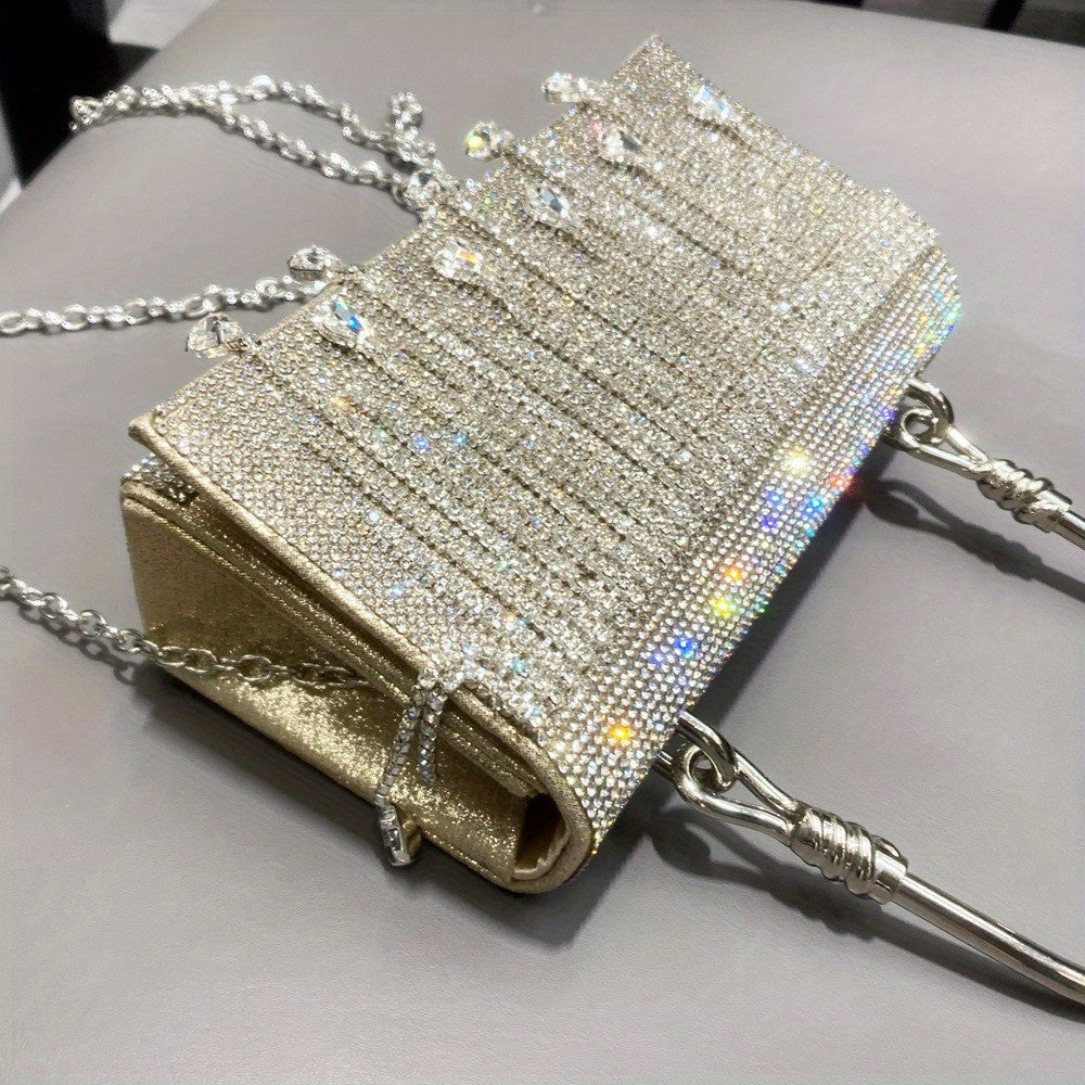 Rhinestone Chain handbag