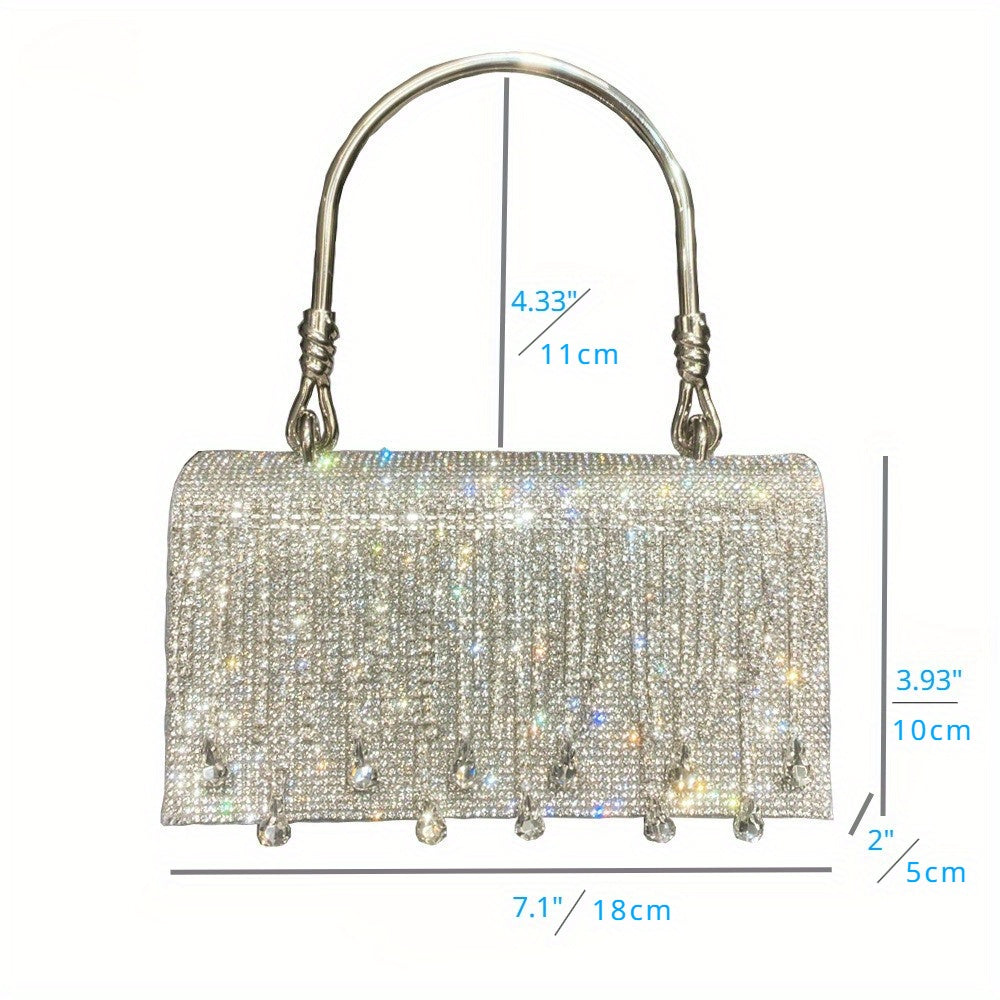 Rhinestone Chain handbag