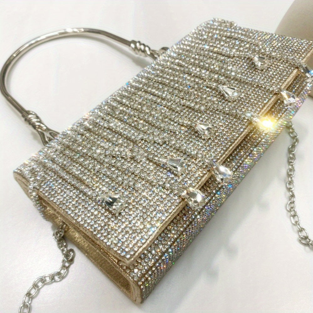 Rhinestone Chain handbag