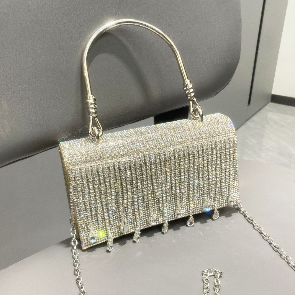 Rhinestone Chain handbag