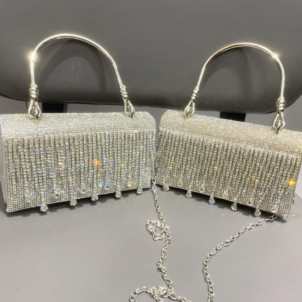 Rhinestone Chain handbag