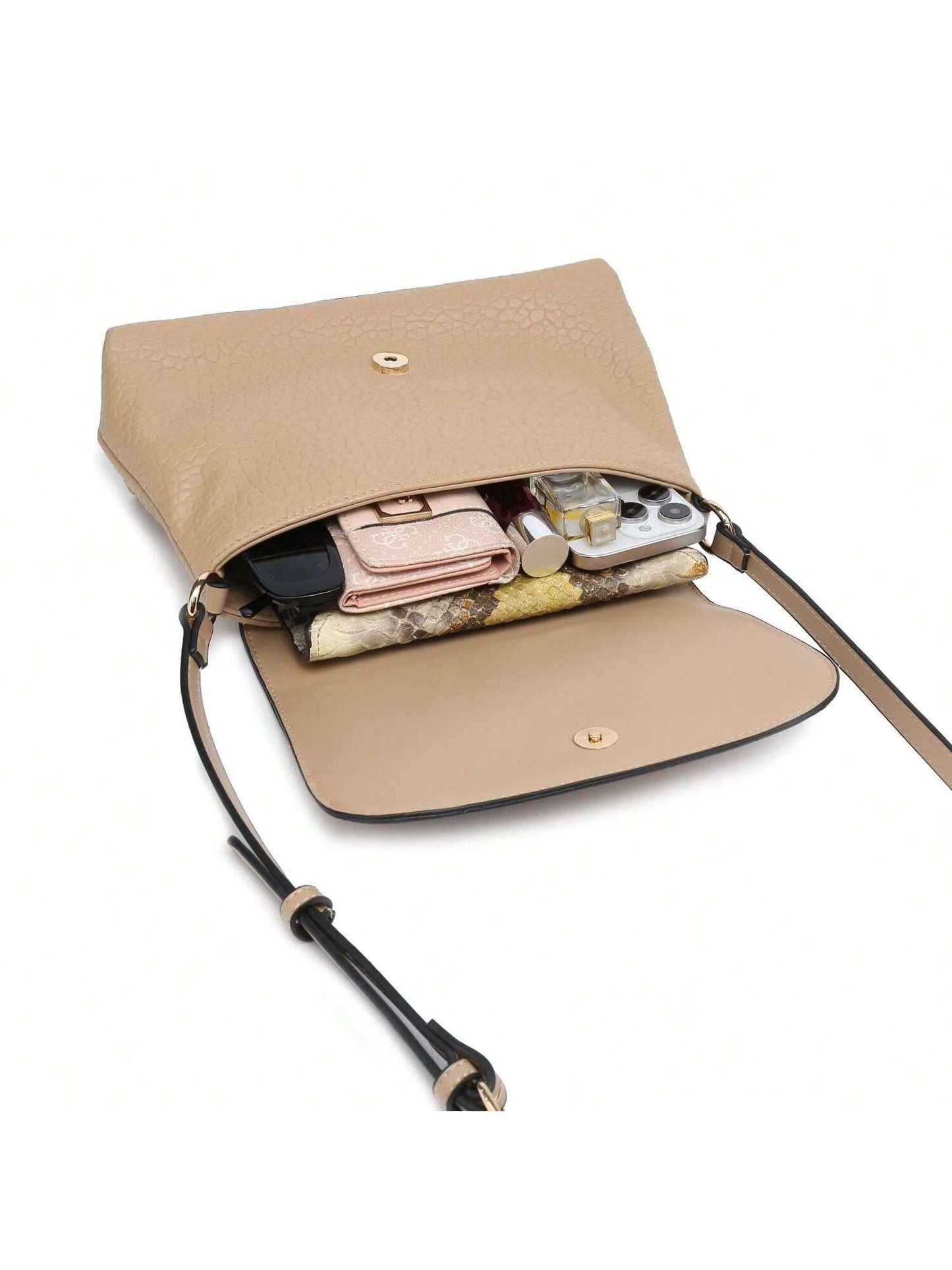 Crossbody Bag Compact Square Purse Exclusive Design