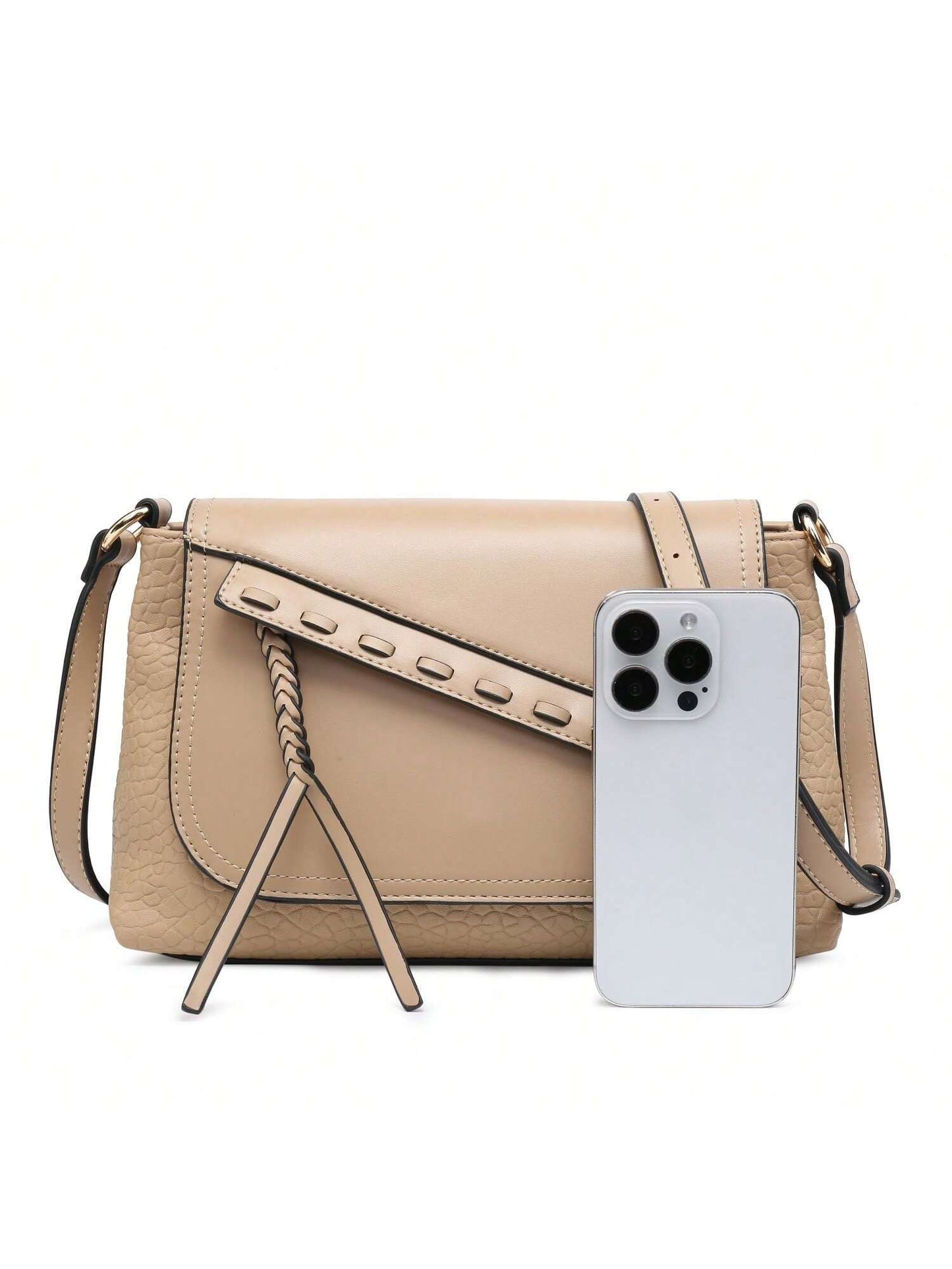 Crossbody Bag Compact Square Purse Exclusive Design