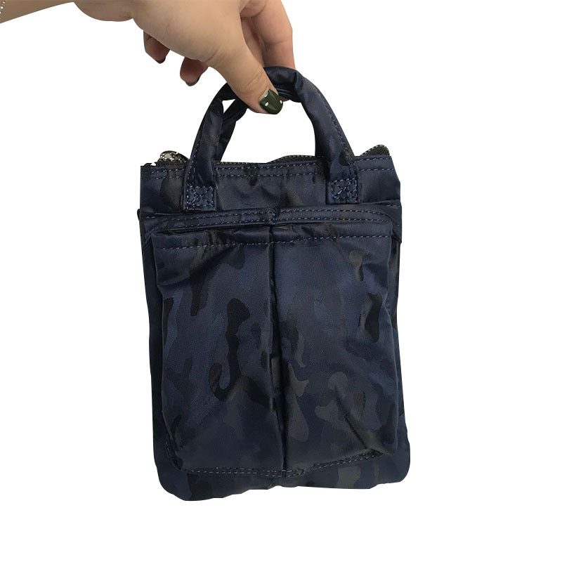 Men's mini casual crossbody bag, mini handbag, stylish mobile phone shoulder Crossbody bag for men