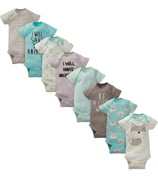 8pk Gerber unisex Onesies