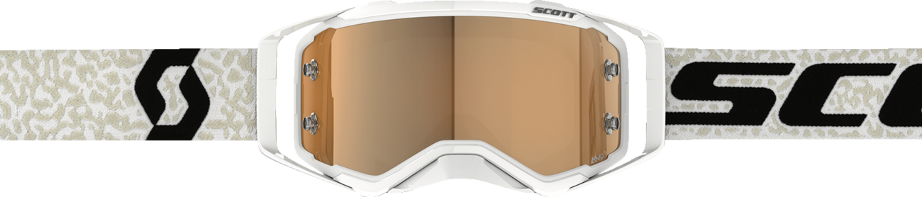 Prospect Amplifier Goggle - White/Black - Gold Chrome 285536-1035324