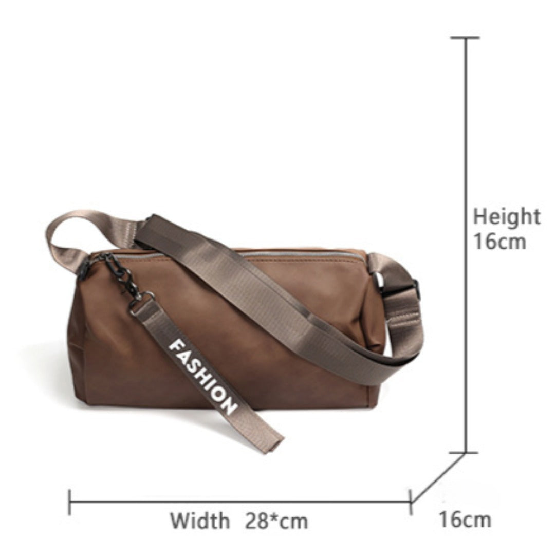 Men's bag small crossbody bag, men's shoulder bag, stylish casual street crossbody purse small
