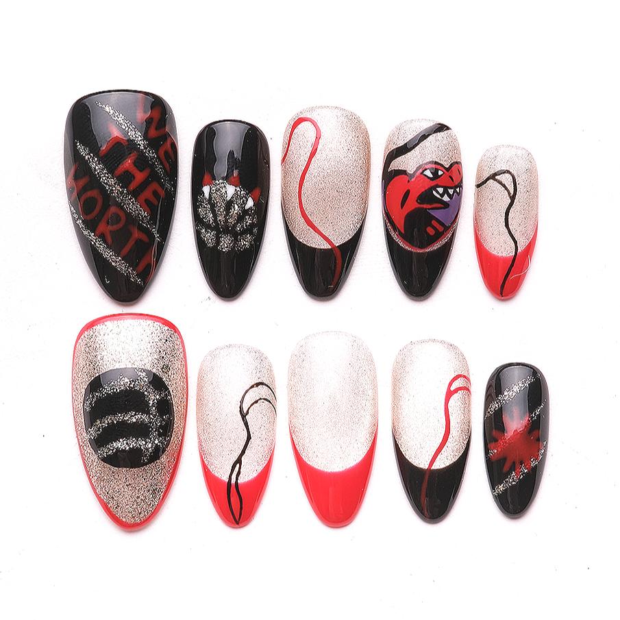 1074 Handmade Press On Nails