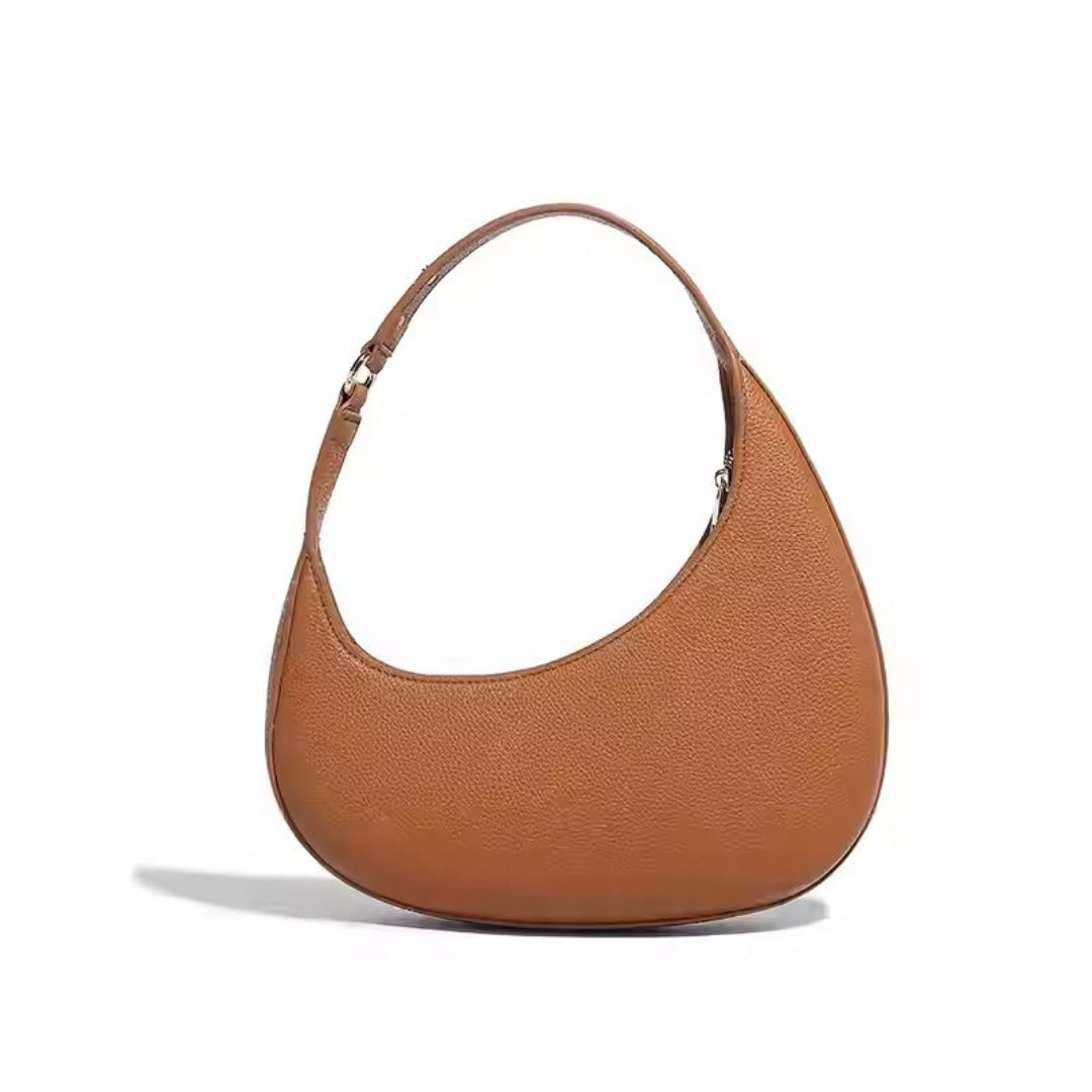 Fashion design irregular crescent, crescent moon bag, underarm bag, unique hobo bag for women