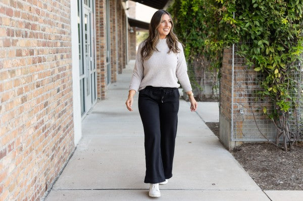 Julia Rose |The Jenna - Comfy Wide Leg Fleece pants