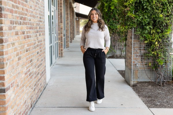 Julia Rose |The Jenna - Comfy Wide Leg Fleece pants