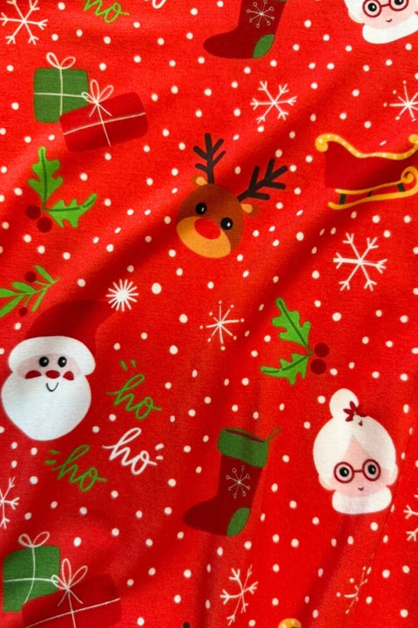 Christmas Morning Top Knot Hat