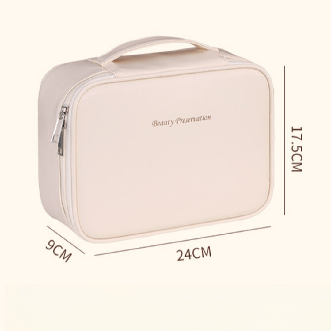 Travel makeup bag