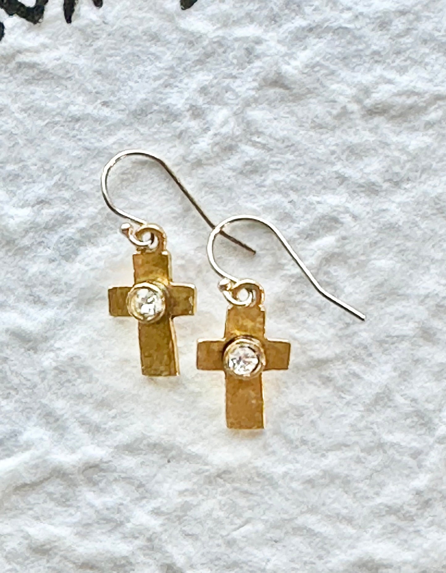 Artisan Cross Earrings